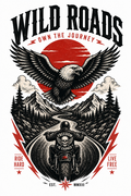 WILD ROADS LOGO T SHIRT