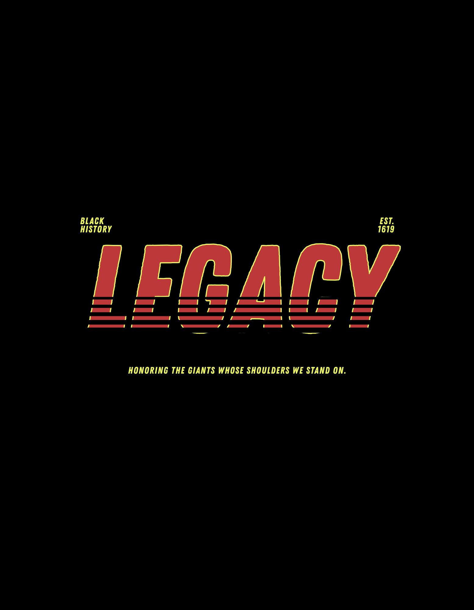 legacy logo on t